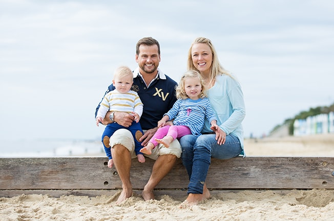 The Smart Family Shoot on Southwold beach in Suffolk