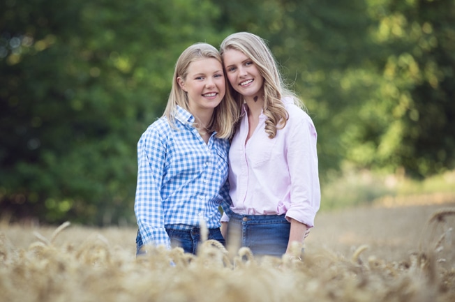 Harriet and Lucie’s Farm Photo Shoot