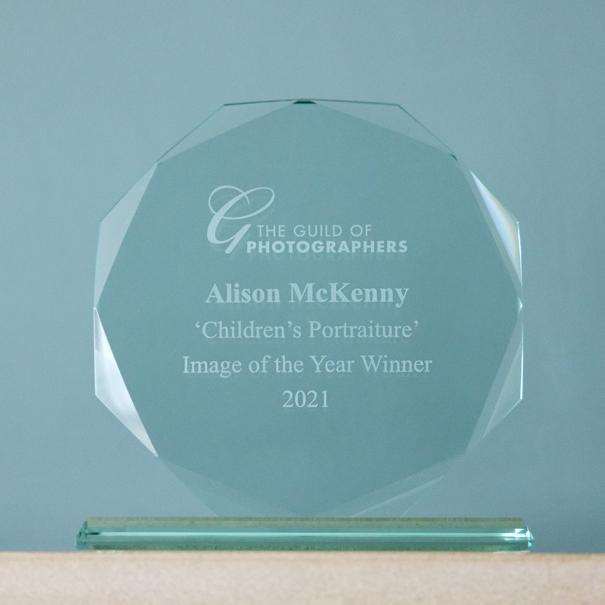 Photography Award for Childrens Portraiture won by Alison McKenny Photography 2021