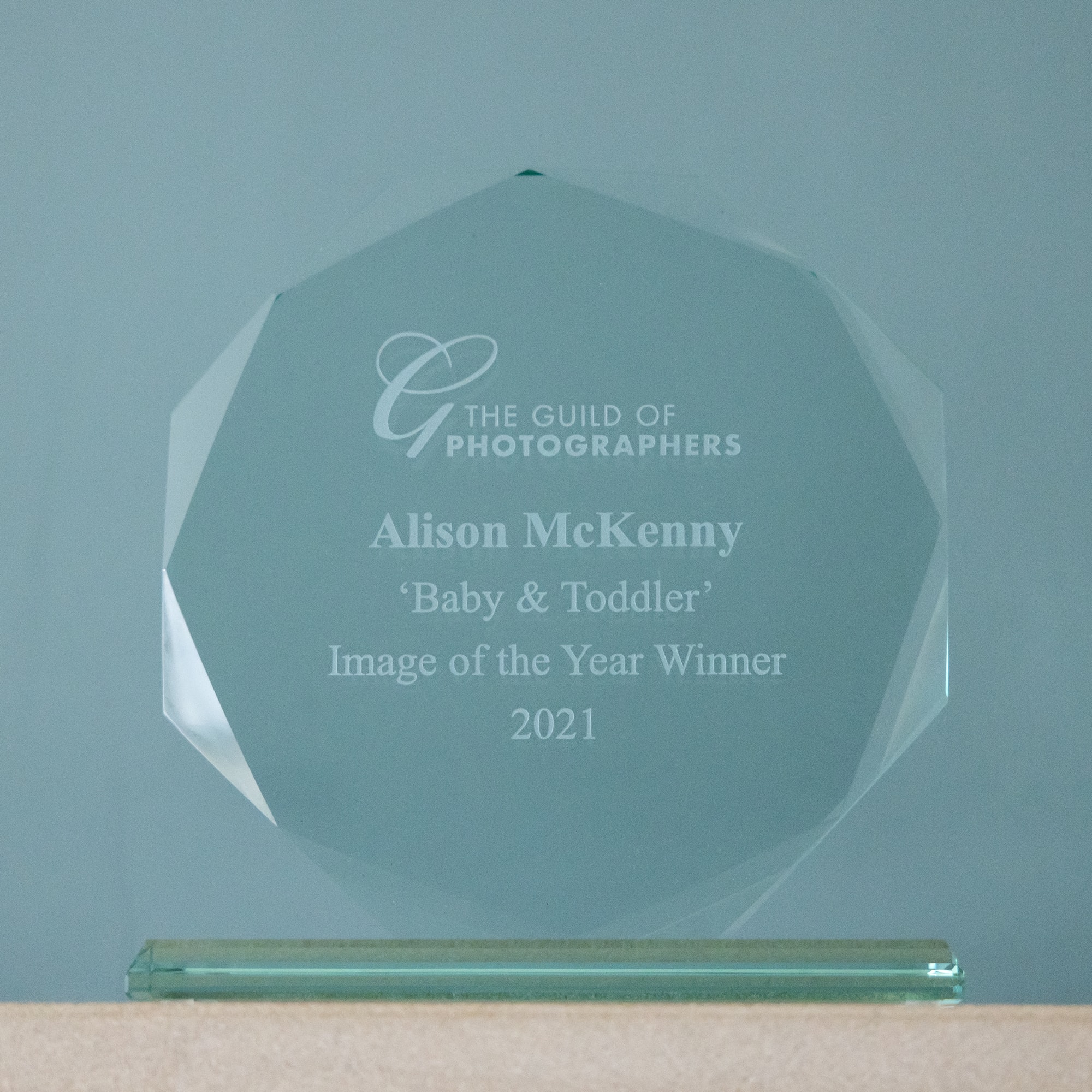 Photography Award for Baby and Toddler category won by Alison McKenny Photography 2021