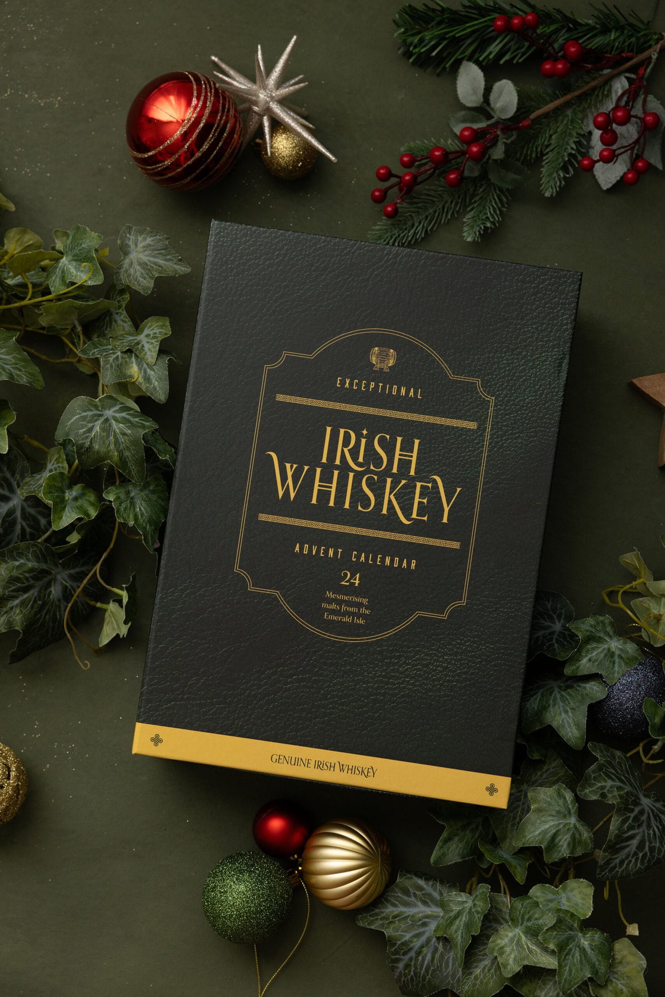 Spirit co. Irish Whiskey Advent Calendar photographed by Alison McKenny